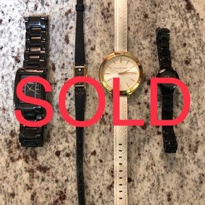 SOLD!! Michael Kors, Pulsar, Fossil and DKNY Assorted Women’s Watches